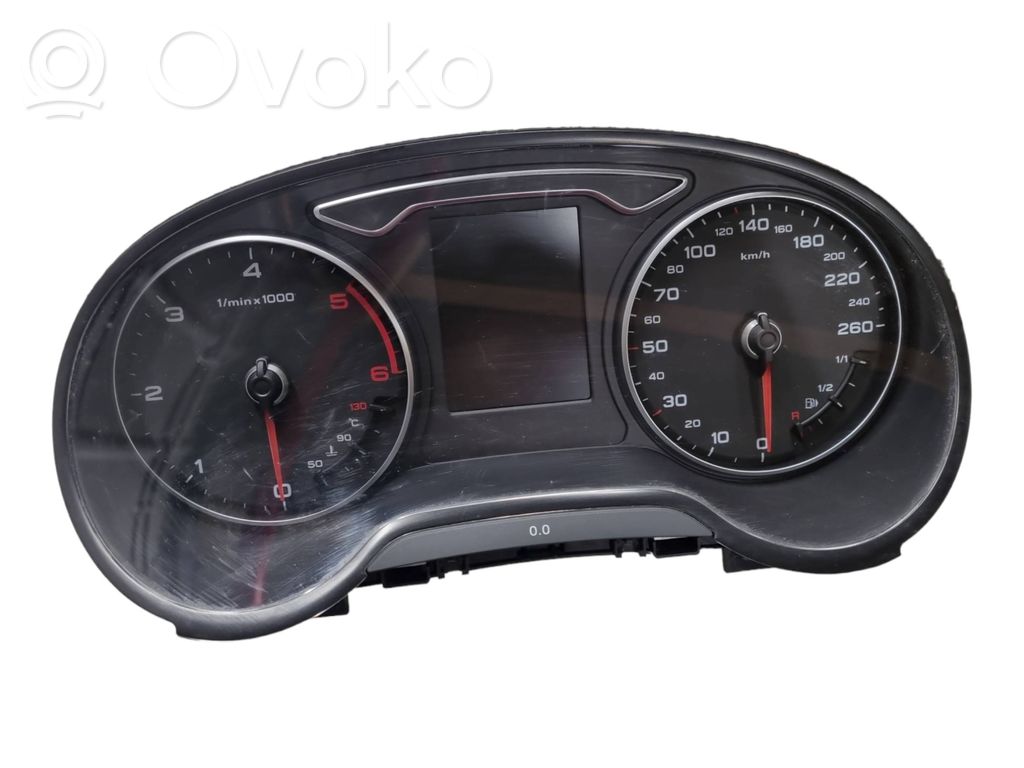 Audi A3 S3 8V Speedometer (instrument cluster) 