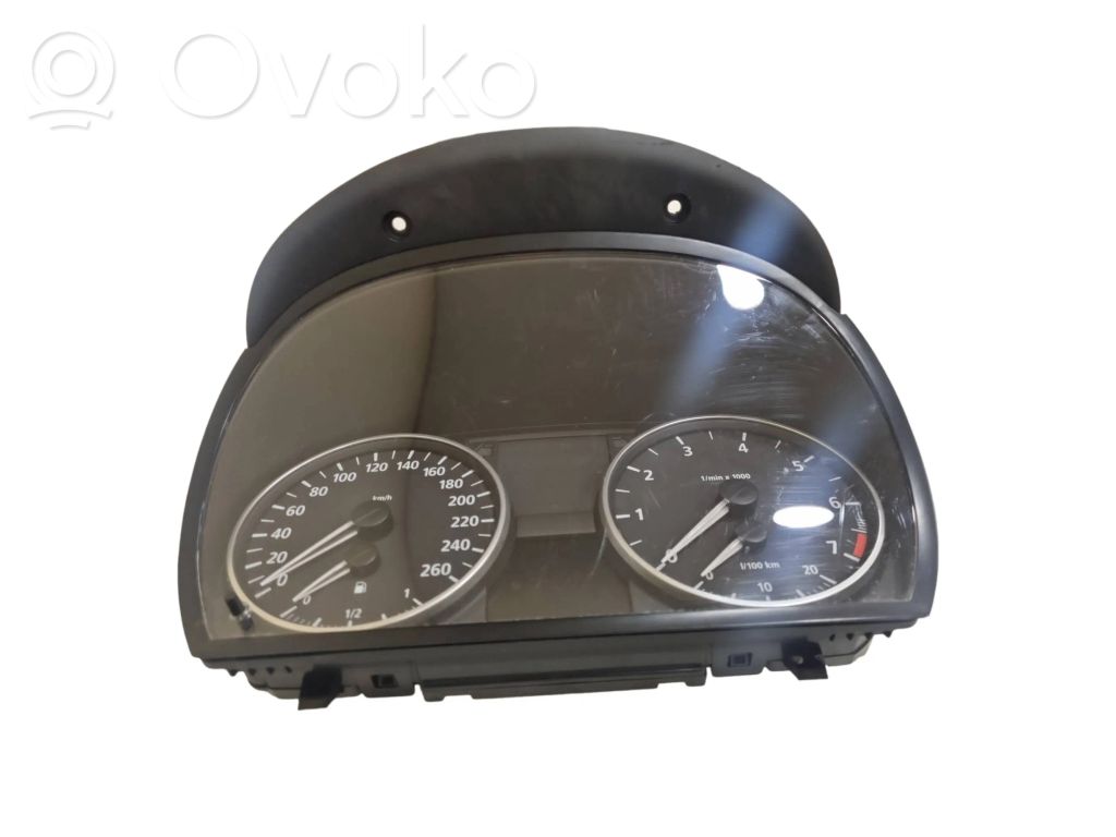 BMW 3 E90 E91 Speedometer (instrument cluster) 