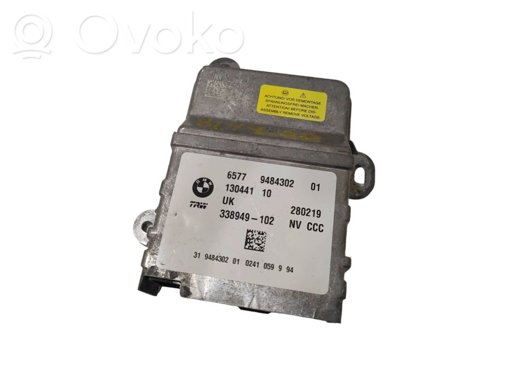 Airbag control unit/module   9484302,13044110,338949102