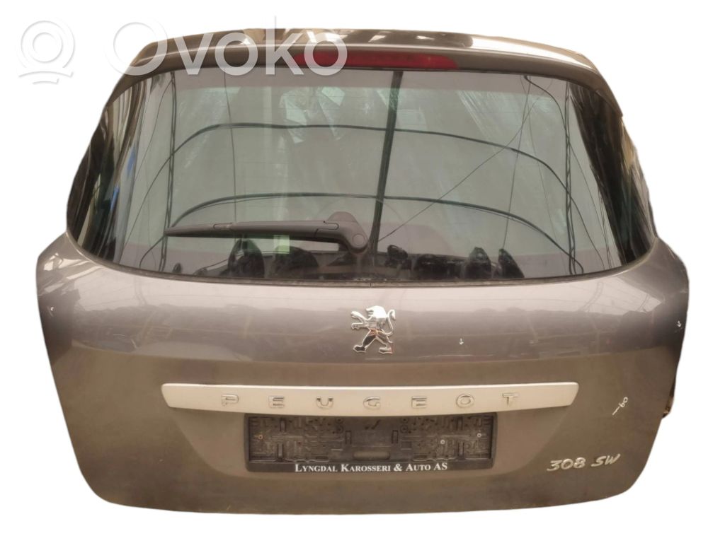 Peugeot 308 Aizmugurējais pārsegs (bagāžnieks) 