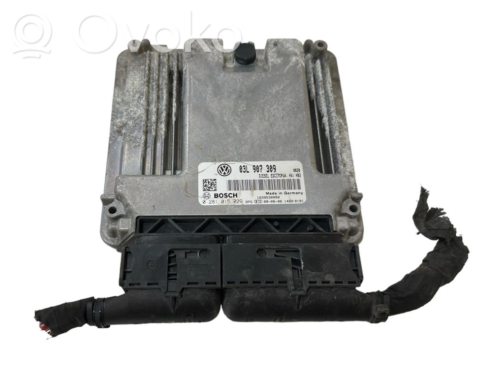 Engine control unit/module   03L907309,1039S30090,0281015029