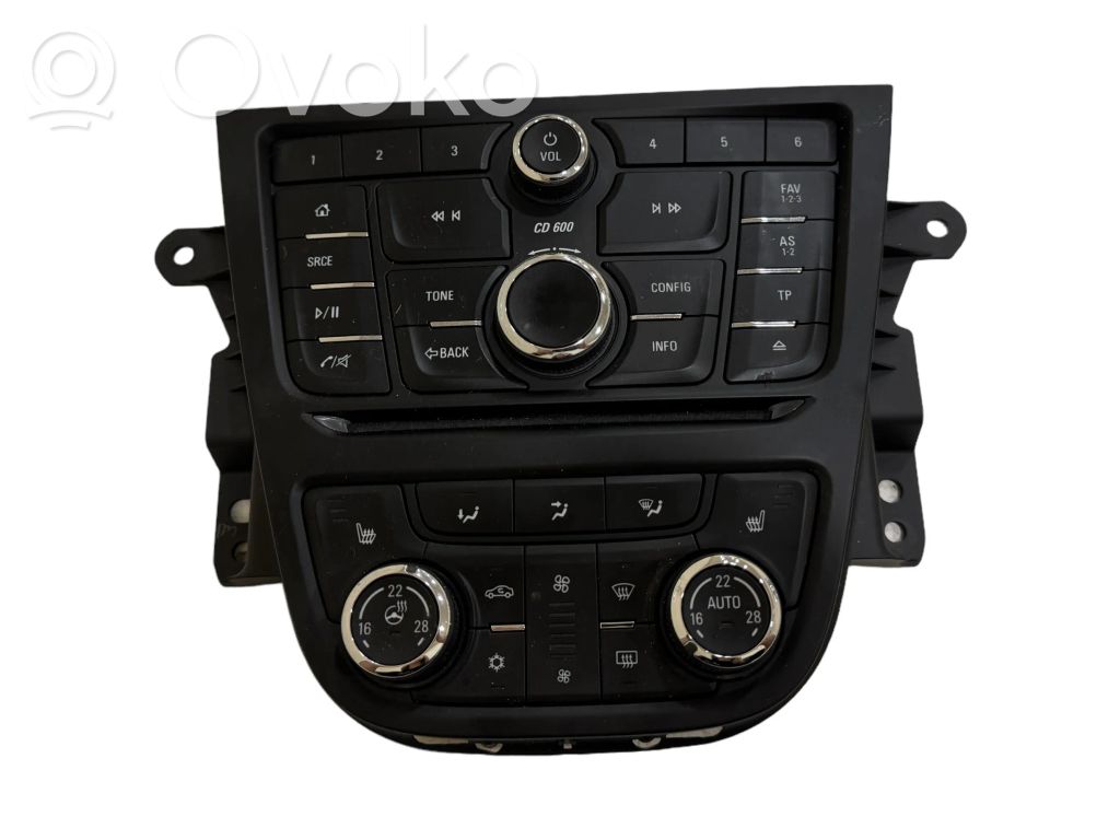 Opel Mokka Head unit multimedia control 