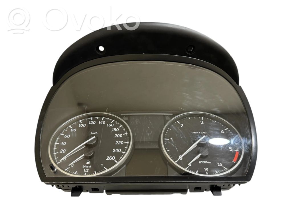 BMW 3 E90 E91 Speedometer (instrument cluster) 