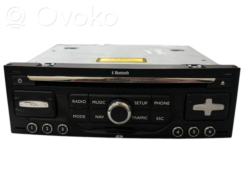 Peugeot 3008 I Panel / Radioodtwarzacz CD/DVD/GPS 