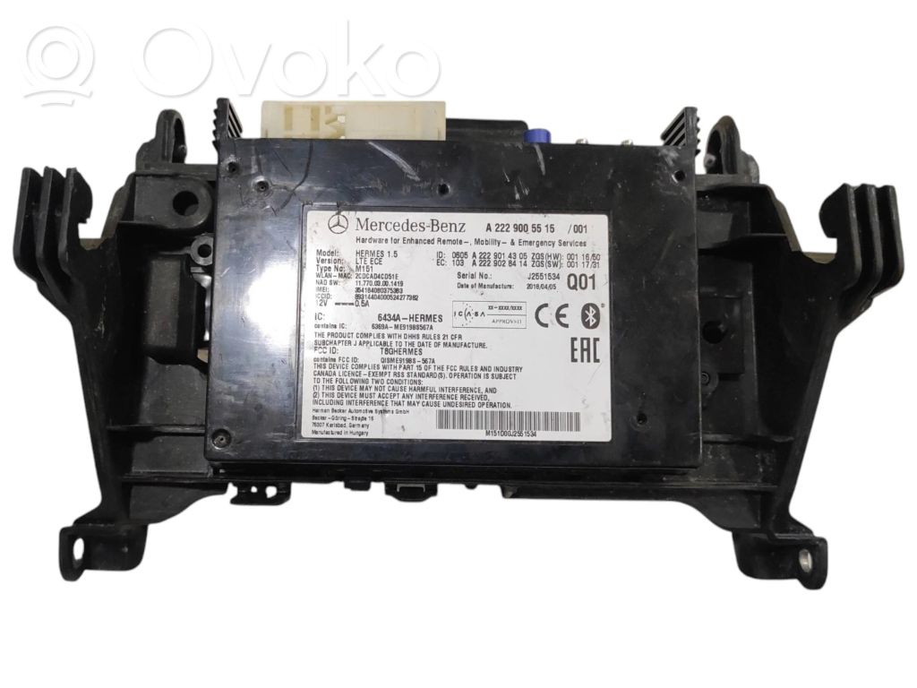 Mercedes-Benz CL C215 Bluetooth modulis 