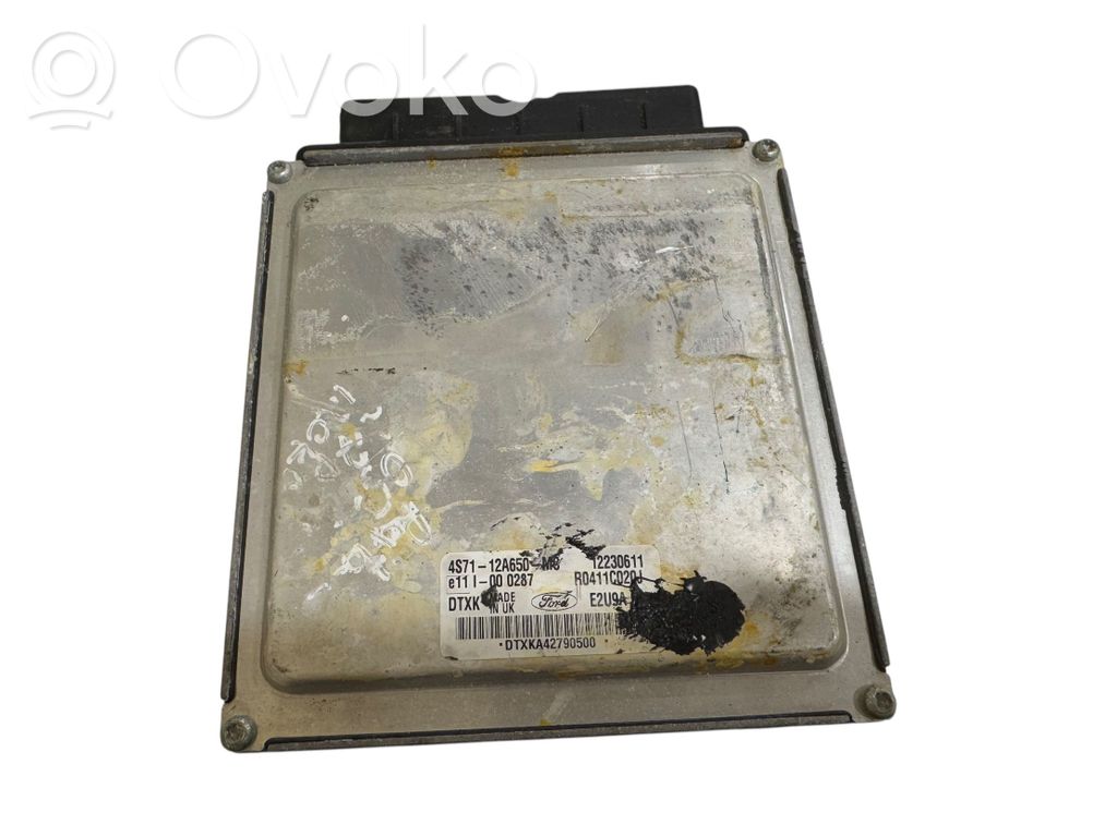 Engine control unit/module   4S7112A650MC,R0411C020J,12230611