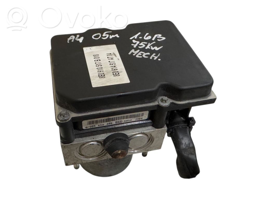 Audi A4 S4 B7 8E 8H ABS-pumppu 