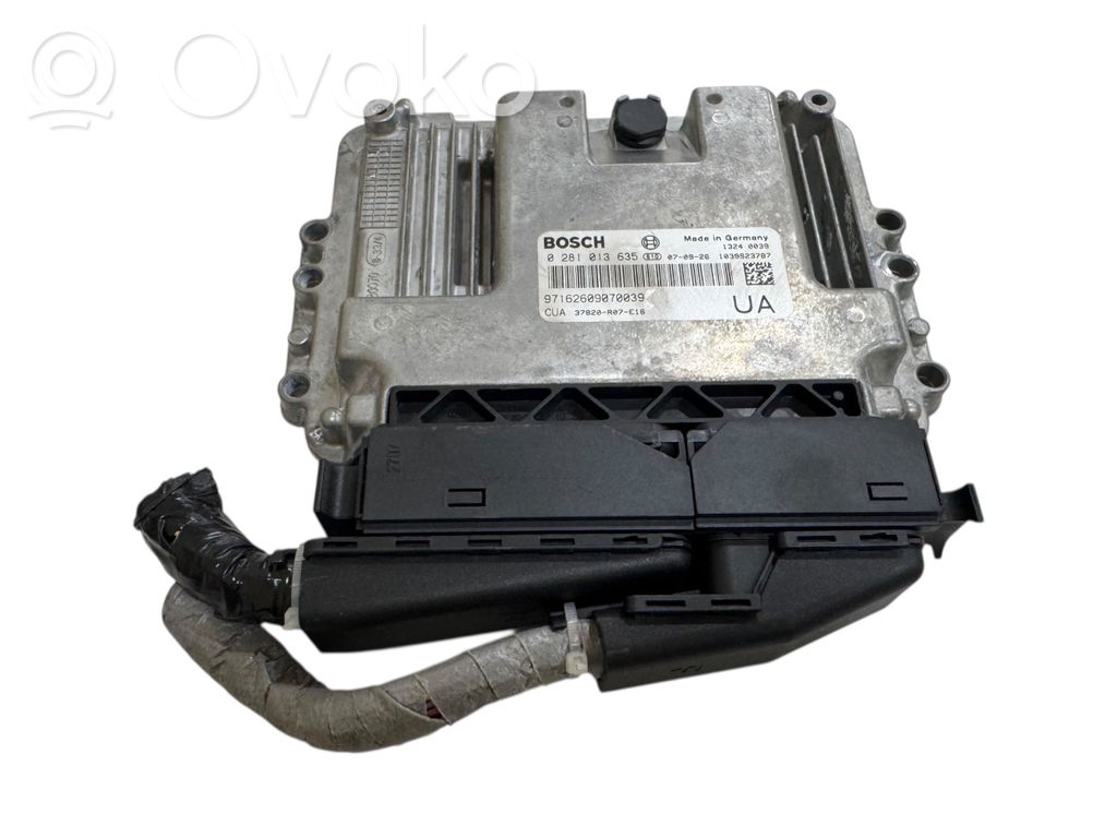 Engine control unit/module   0281013635,1039S23787,37820R07E16