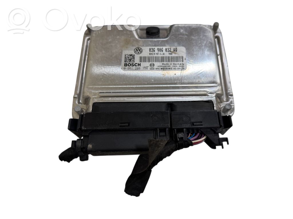 Engine control unit/module   036906032AQ,0261208756,1039S08585