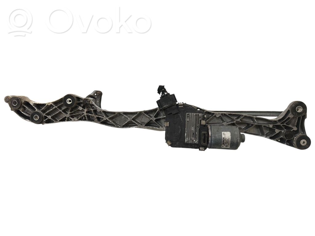 BMW 7 E65 E66 Motor y varillaje del limpiaparabrisas delantero 