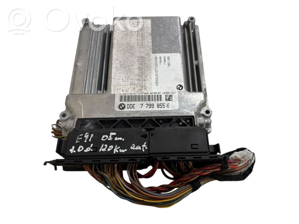 BMW 3 E90 E91 Engine control unit/module 
