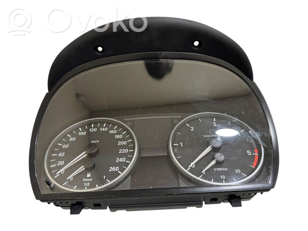 BMW 3 E90 E91 Speedometer (instrument cluster) 
