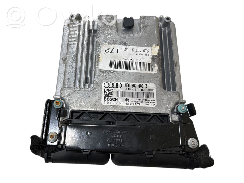 Unidad de control/módulo del motor   4F0907401B,4F2910401Q,0281012561