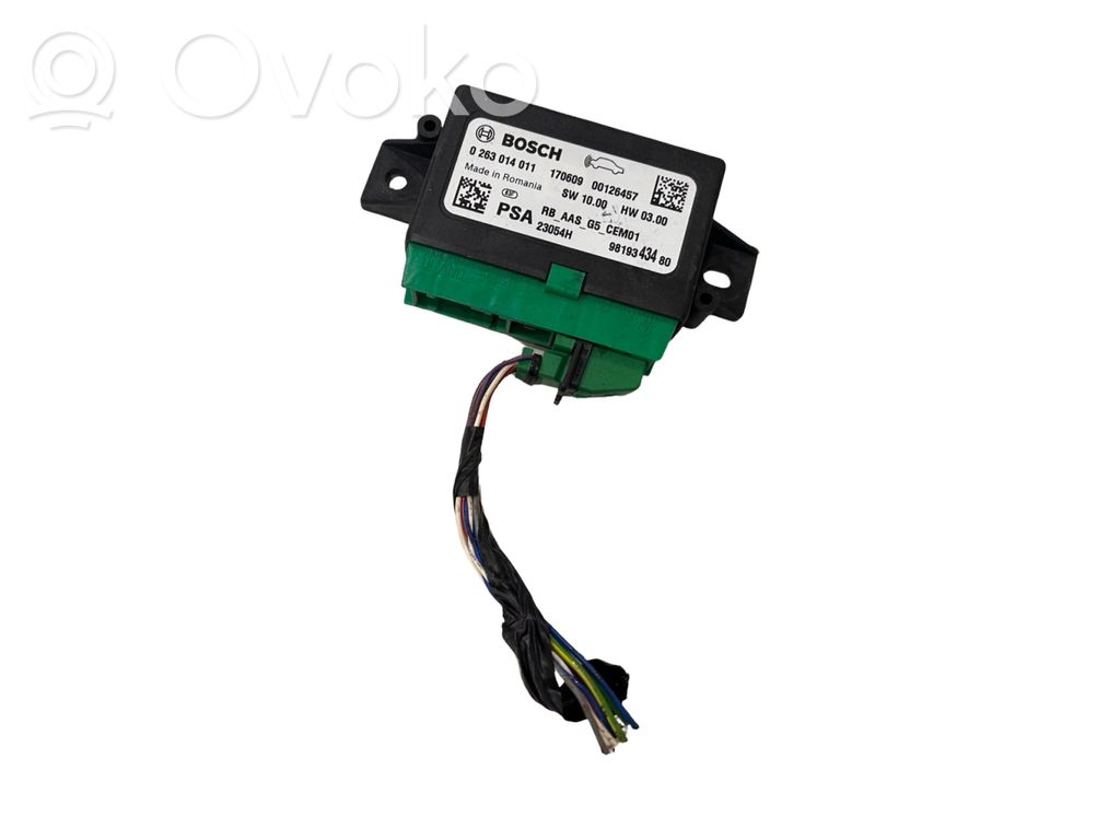 Citroen C4 Cactus Other control units/modules 