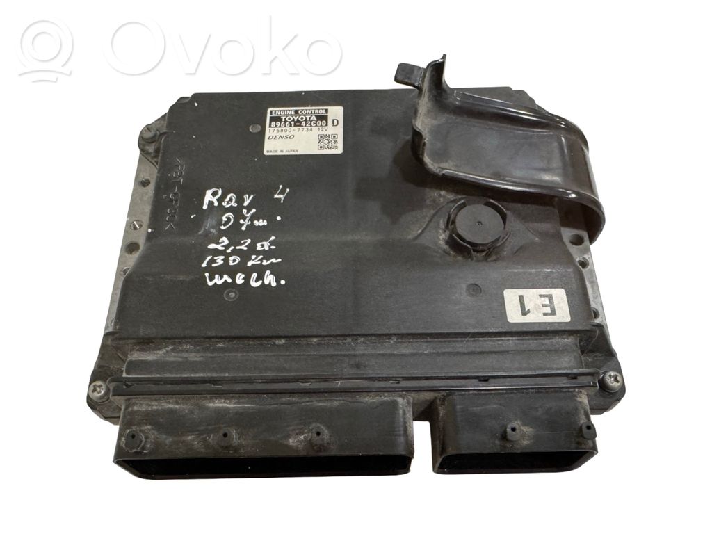 Toyota RAV 4 (XA30) Engine control unit/module 