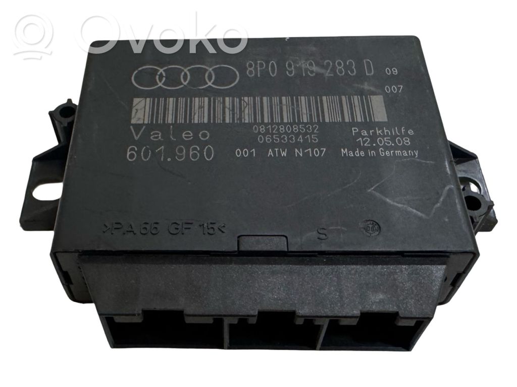 Audi A3 S3 8P Unité de commande, module PDC aide au stationnement 