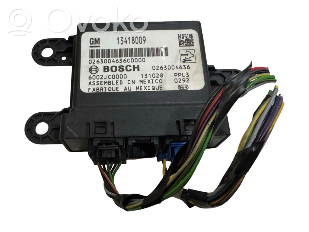Opel Zafira C Parking PDC control unit/module 