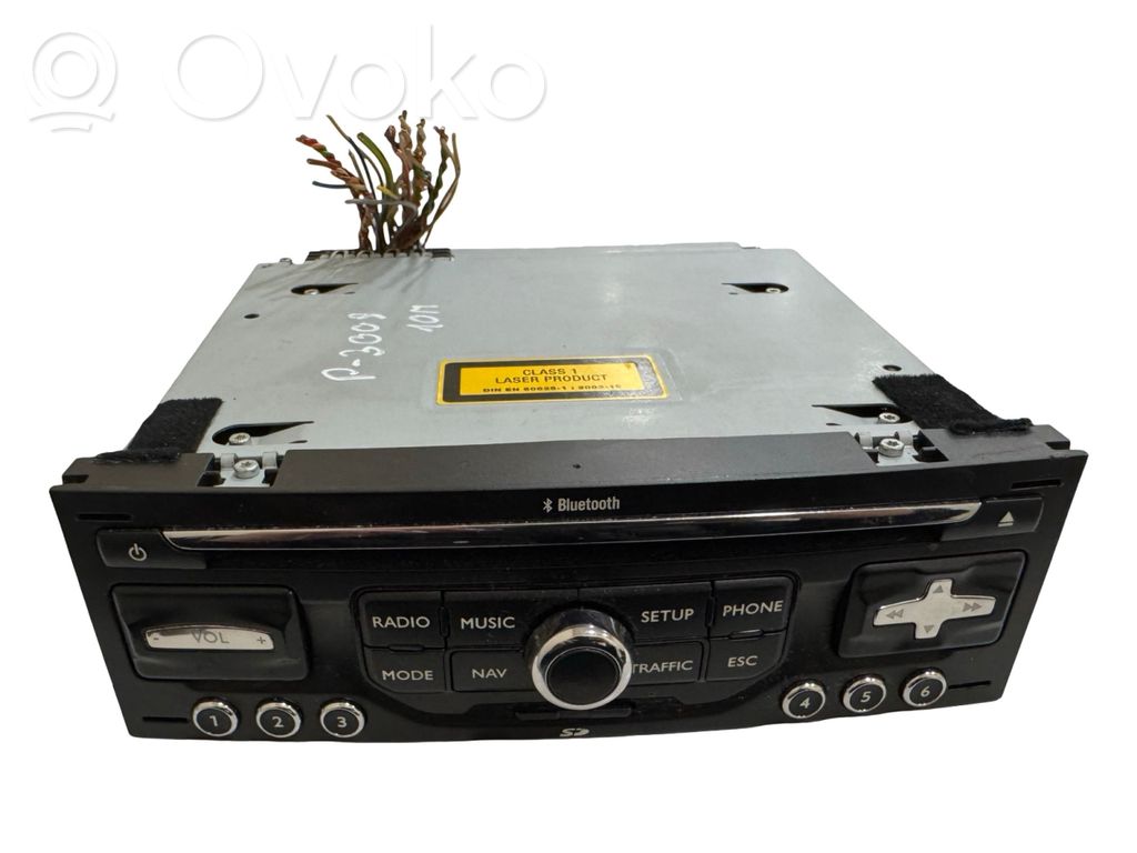 Peugeot 3008 I Unità principale autoradio/CD/DVD/GPS 