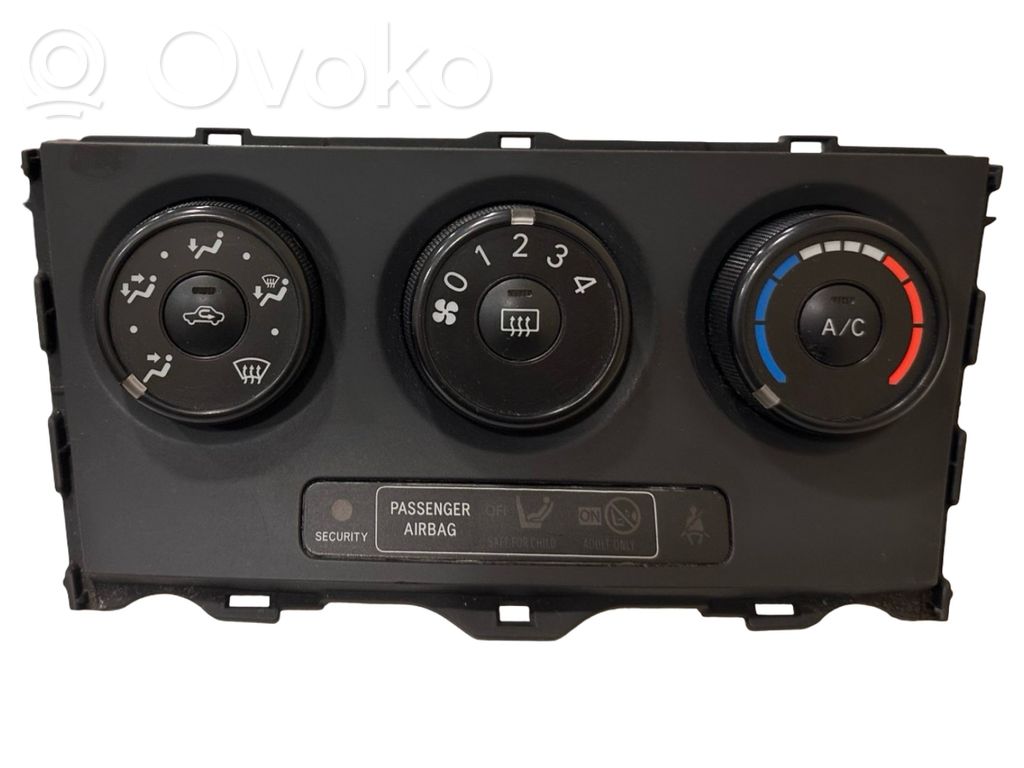 Toyota Auris 150 Climate control unit 