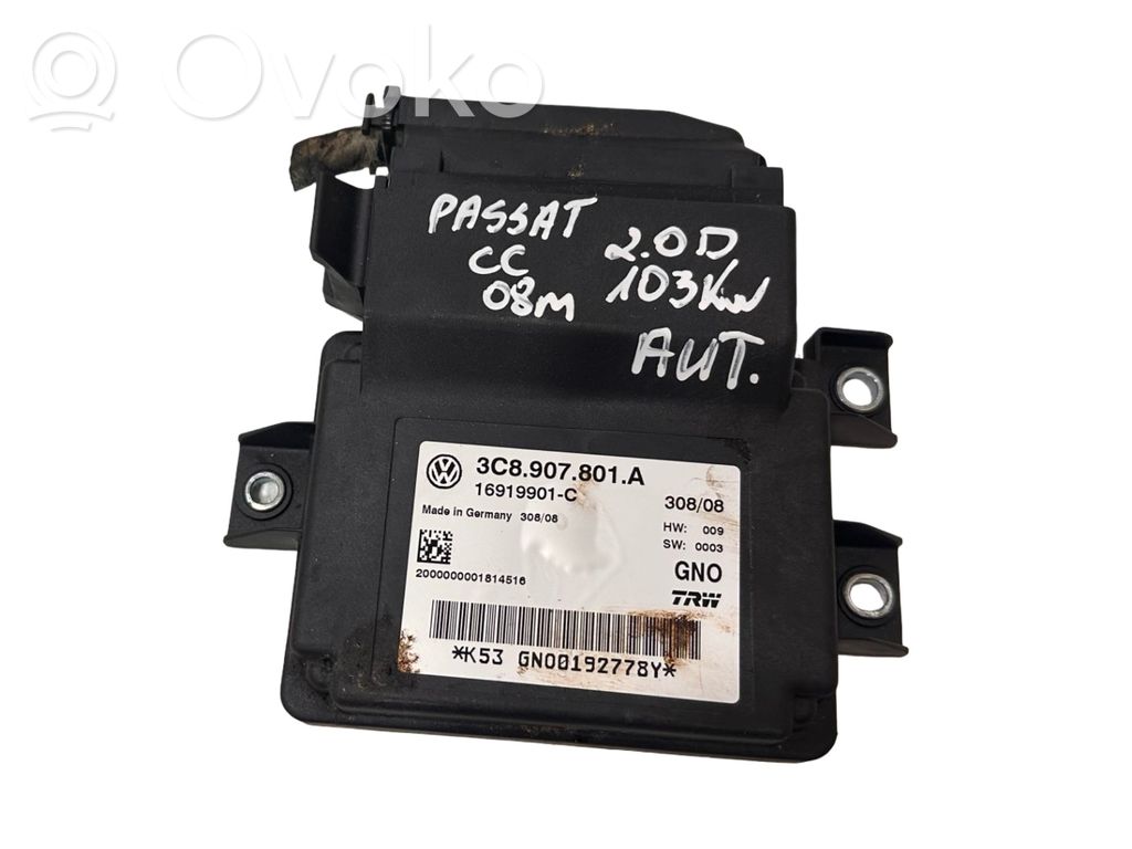 Volkswagen PASSAT CC Module de commande de frein à main 