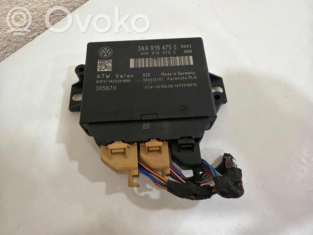 Volkswagen Tiguan Unidad de control/módulo PDC de aparcamiento 