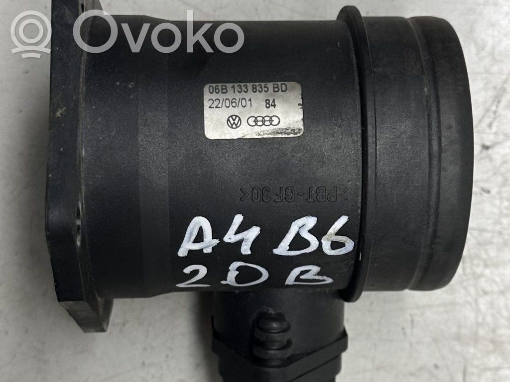 Audi A4 S4 B6 8E 8H Przepływomierz masowy powietrza MAF 