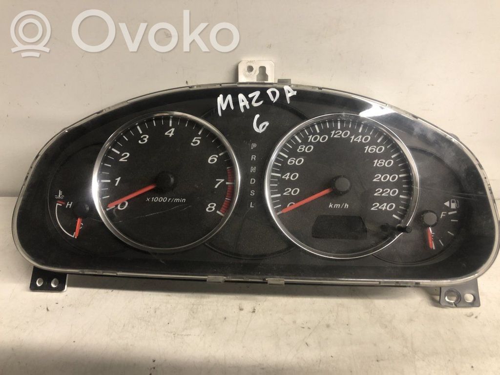 Mazda 6 Spidometrs (instrumentu panelī) 