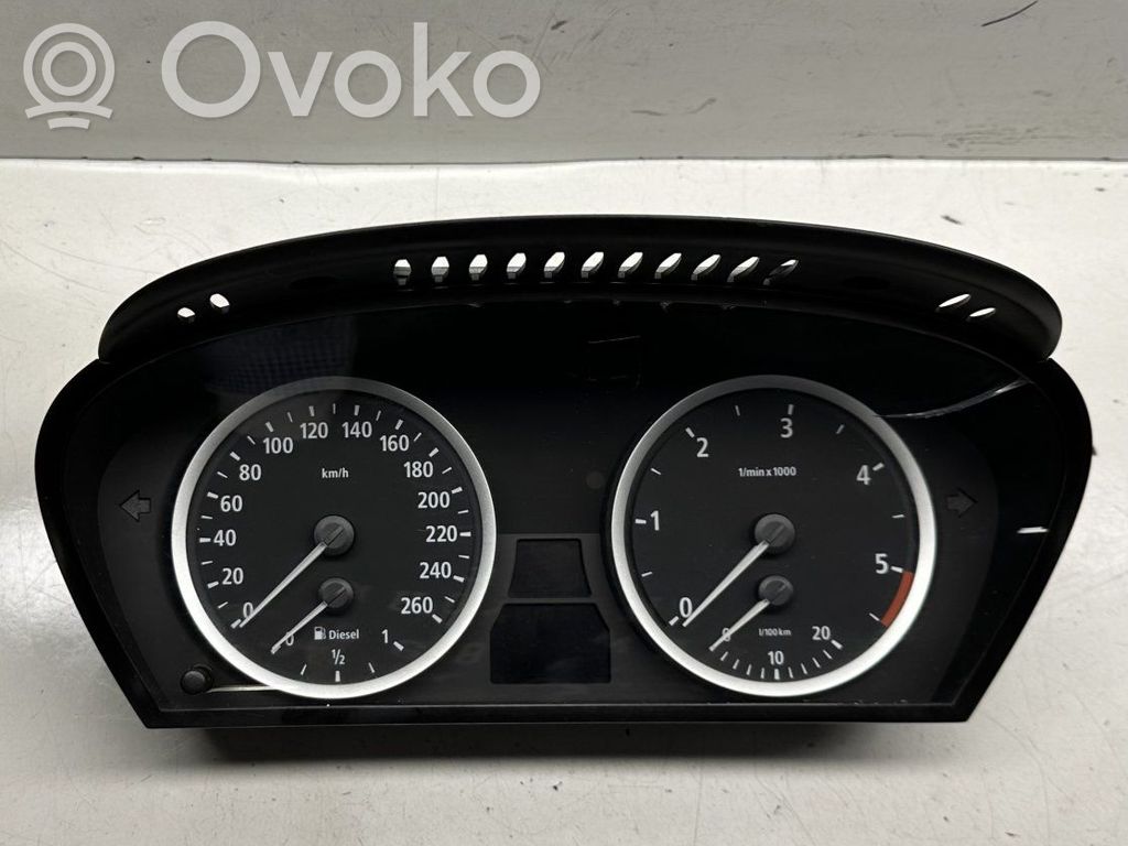 BMW 5 E60 E61 Speedometer (instrument cluster) 