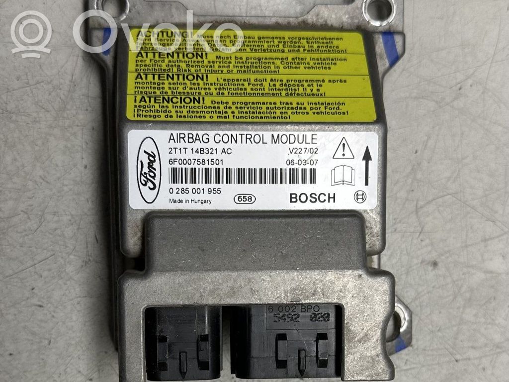 Ford Transit -  Tourneo Connect Module de contrôle airbag 