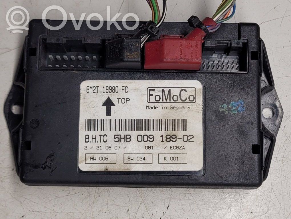 Ford Galaxy Salona mazā radiatora ventilatora relejs 