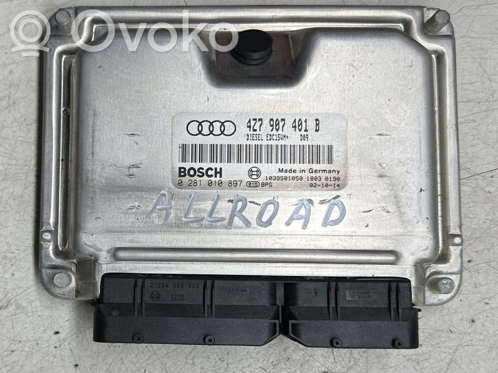 Audi A6 S6 C5 4B Engine control unit/module 