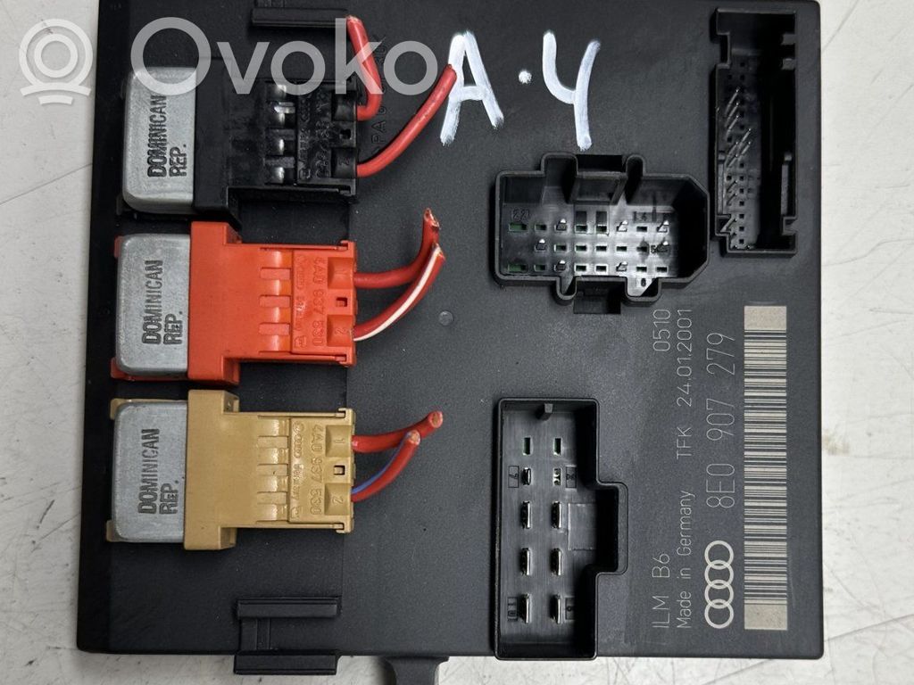 Audi A4 S4 B6 8E 8H Komfortsteuergerät Bordnetzsteuergerät 