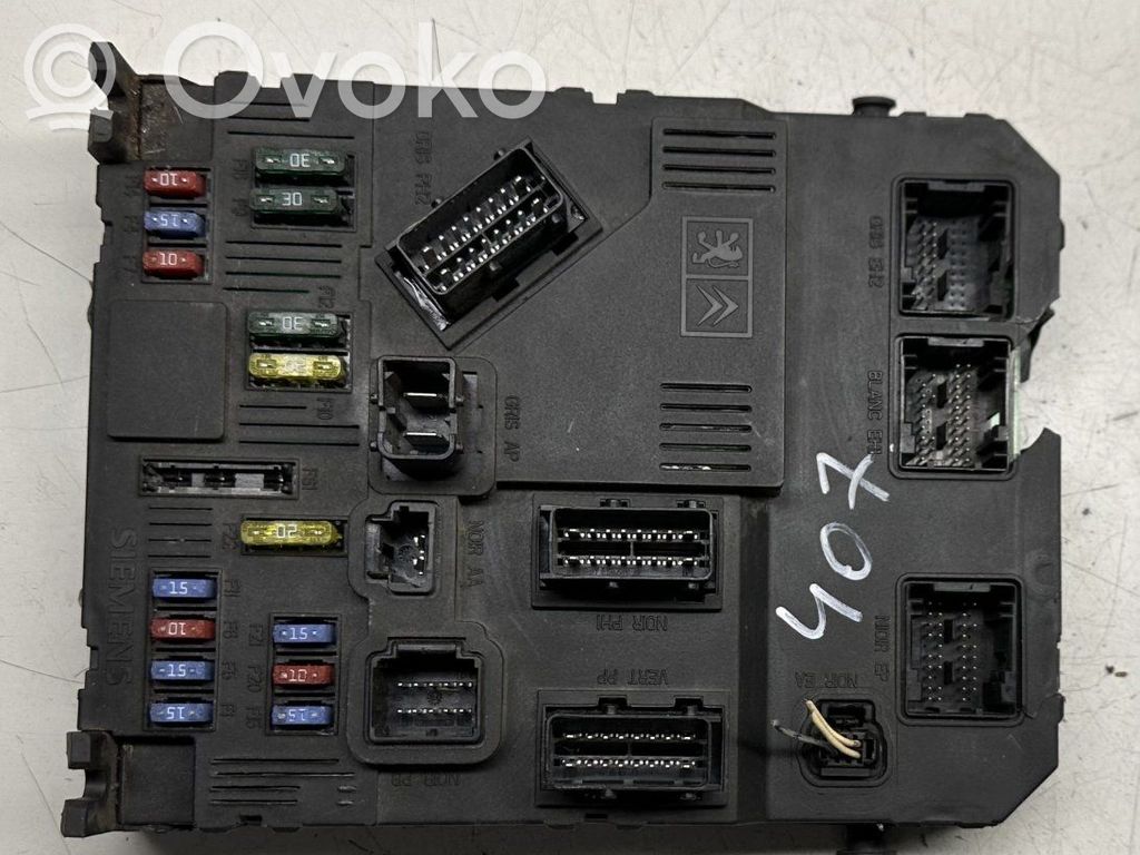 Peugeot 407 Central body control module 