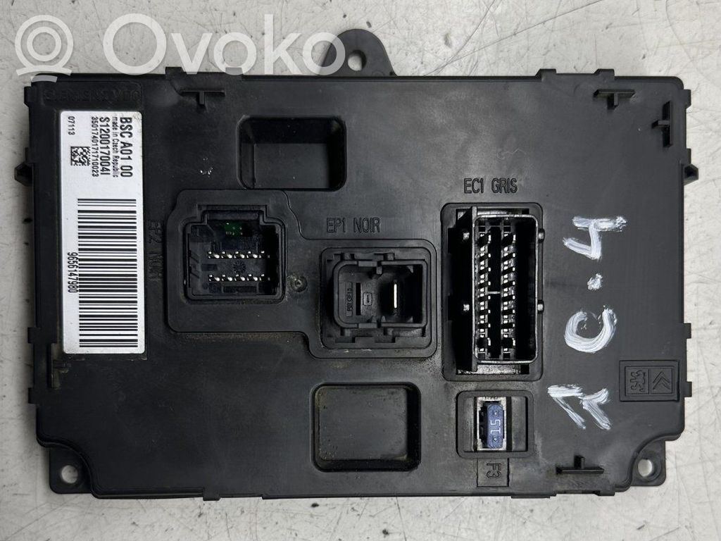 Citroen C4 Grand Picasso Central body control module 