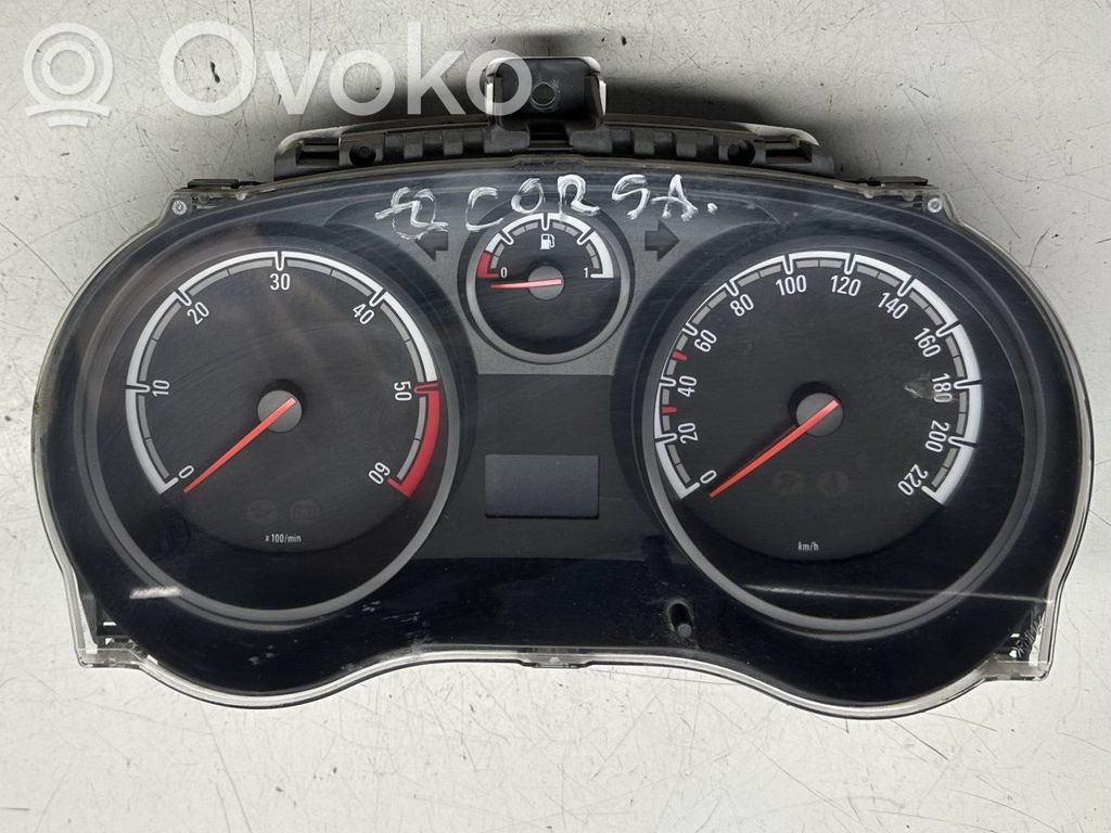 Opel Corsa D Speedometer (instrument cluster) 