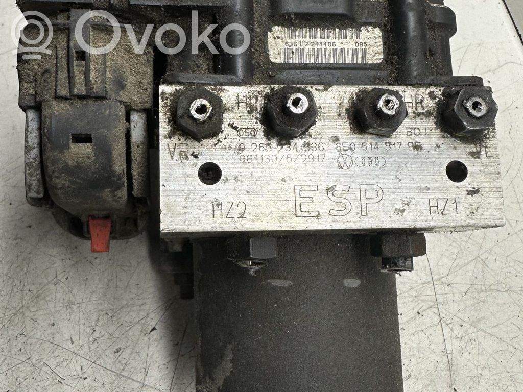 Audi A4 S4 B7 8E 8H Bomba de ABS 