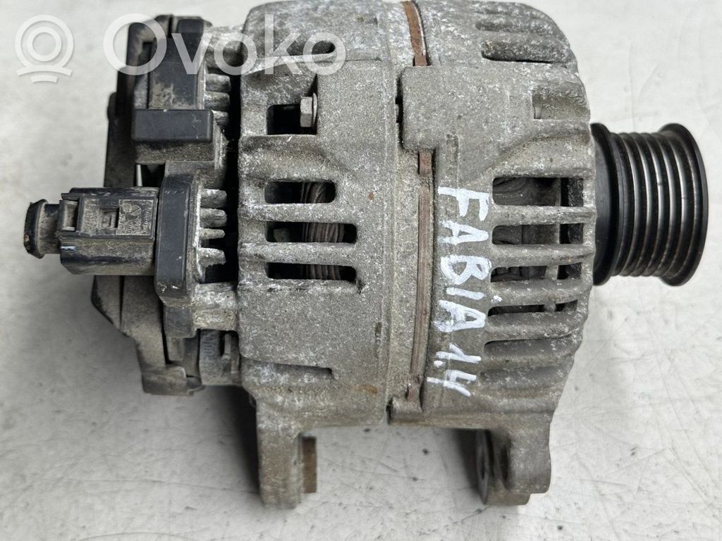 Skoda Fabia Mk2 (5J) Ģenerators 