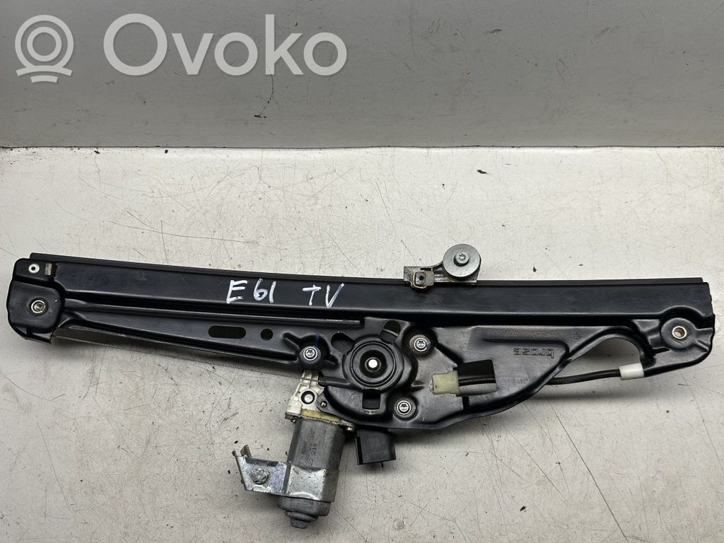 BMW 5 E60 E61 Regulador de puerta trasera con motor 