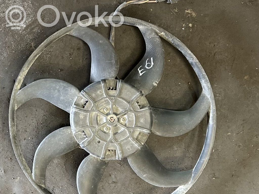 BMW 5 E60 E61 Elektrinis radiatorių ventiliatorius 