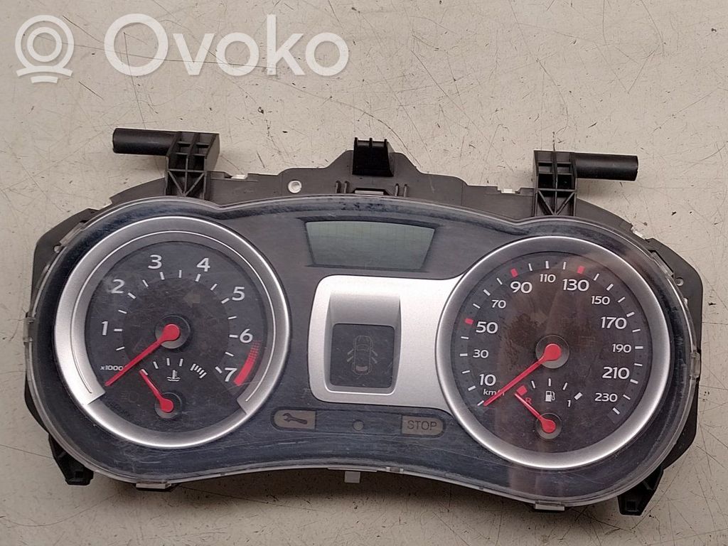 Renault Clio III Speedometer (instrument cluster) 