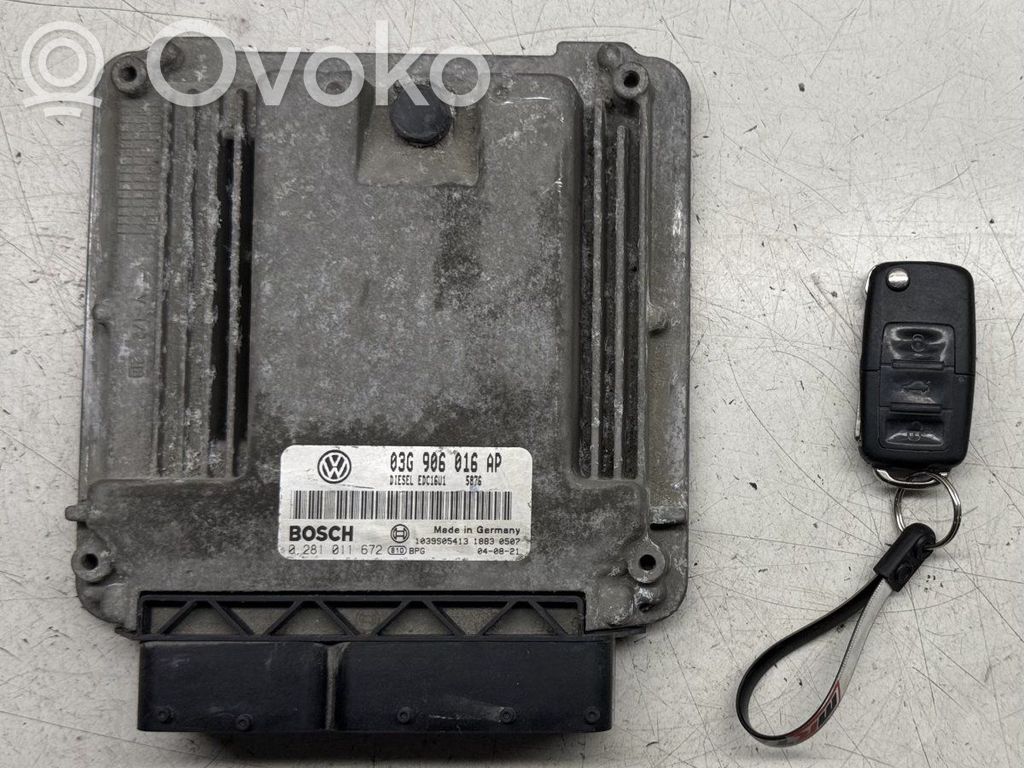 Volkswagen Golf V Unidad de control/módulo del motor 