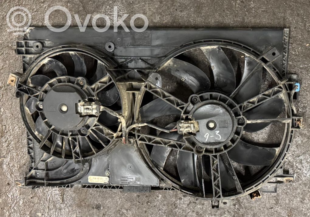Saab 9-3 Ver2 Elektrisks radiatoru ventilators 