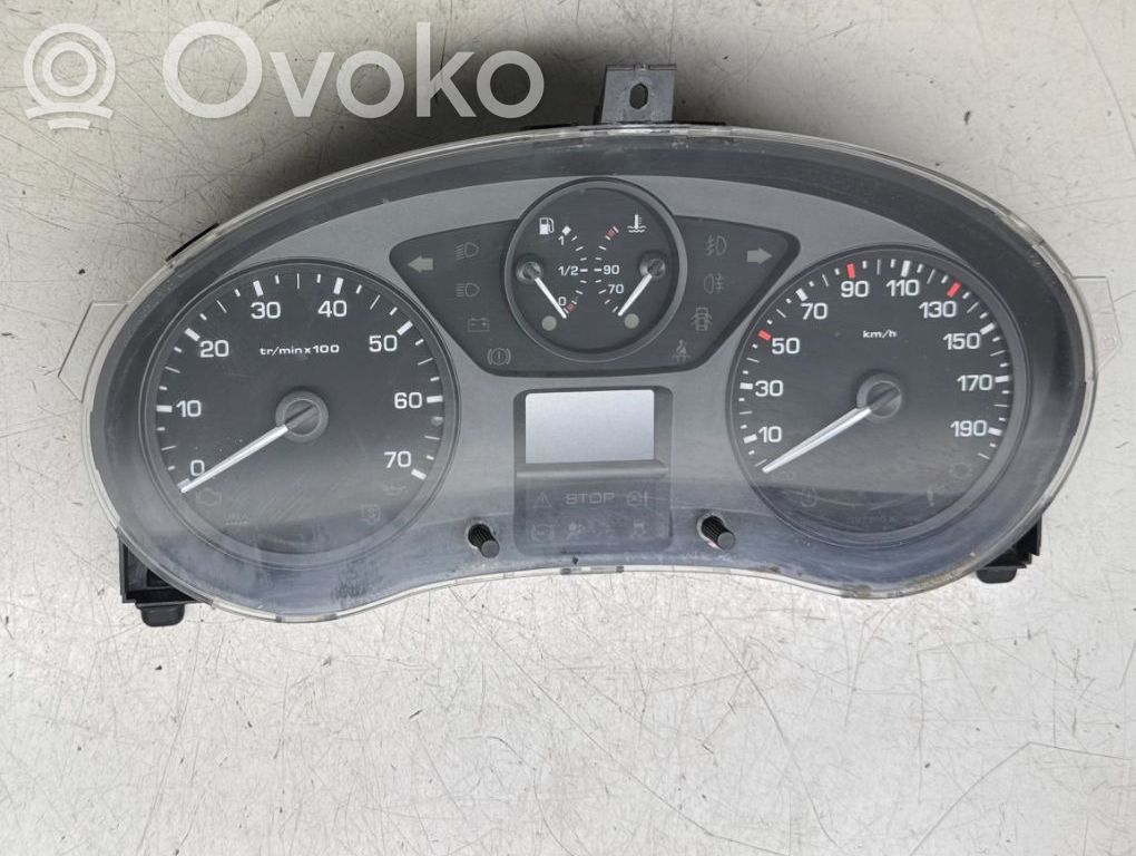 Peugeot Expert Speedometer (instrument cluster) 