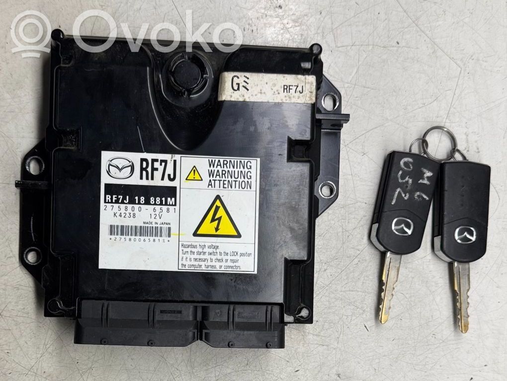 Sterownik / Moduł ECU   RF7J18881M,2758006581