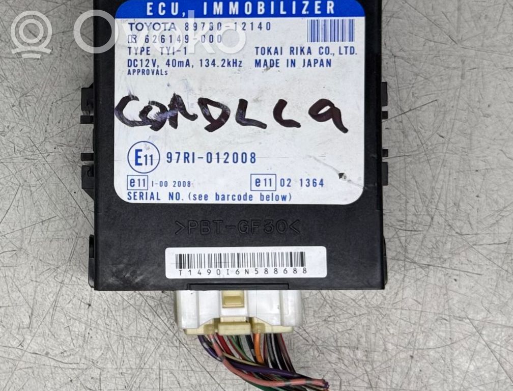 Immobilizer control unit/module   8978012140,626149000