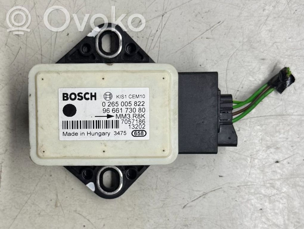 Citroen Berlingo Sensor ESP de aceleración de frecuencia del intermitente 