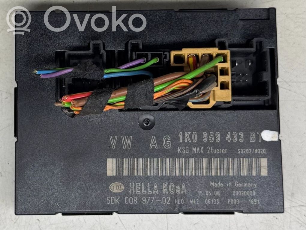 Steuergerät   1K0959433BT,5DK00897702,S0202H020