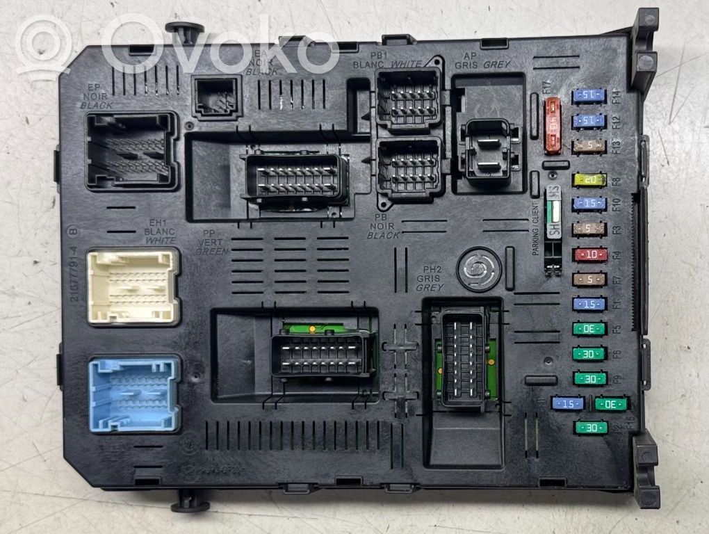 Peugeot 307 Unidad de control/módulo de carrocería central 