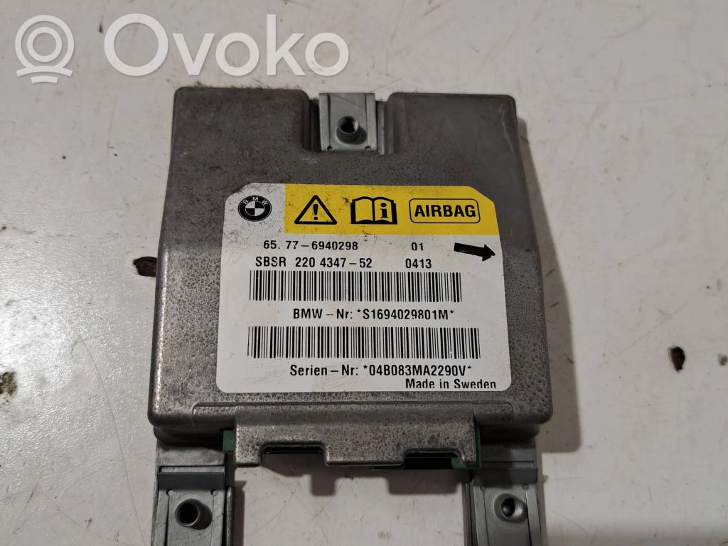 BMW 5 E60 E61 Airbag control unit/module 