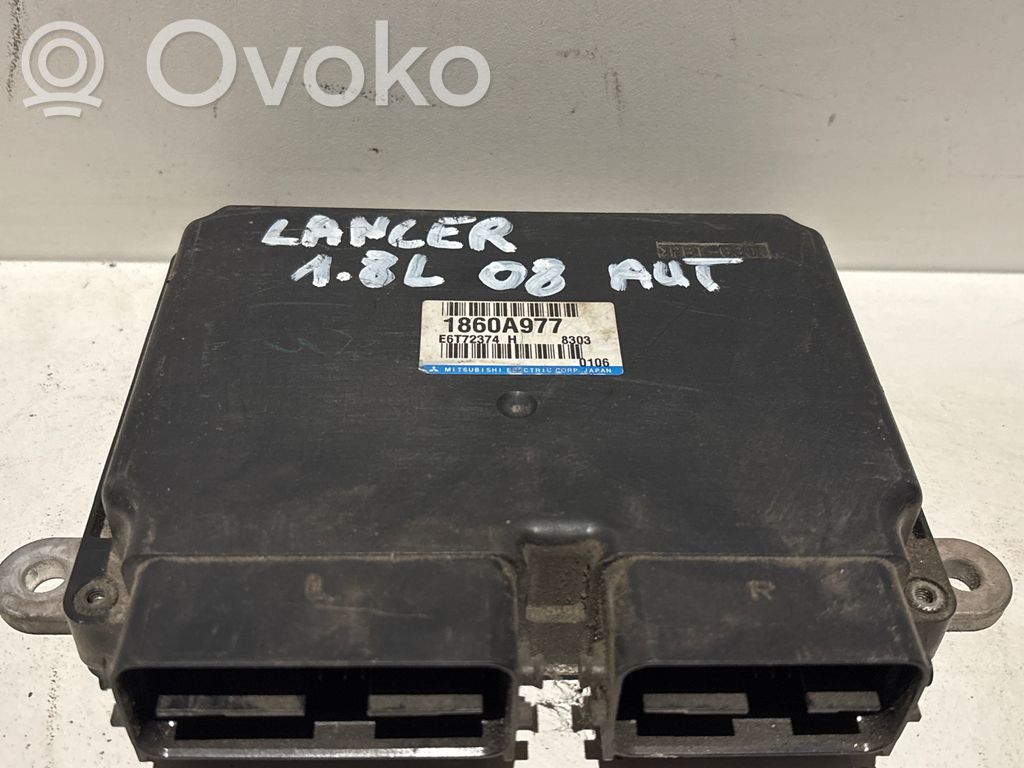 Mitsubishi Lancer X Engine control unit/module 